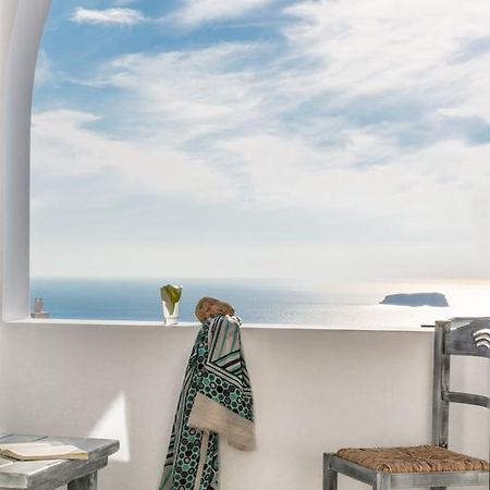 מגלוחורי Aspronisi Luxury Villa With Caldera View חדר תמונה