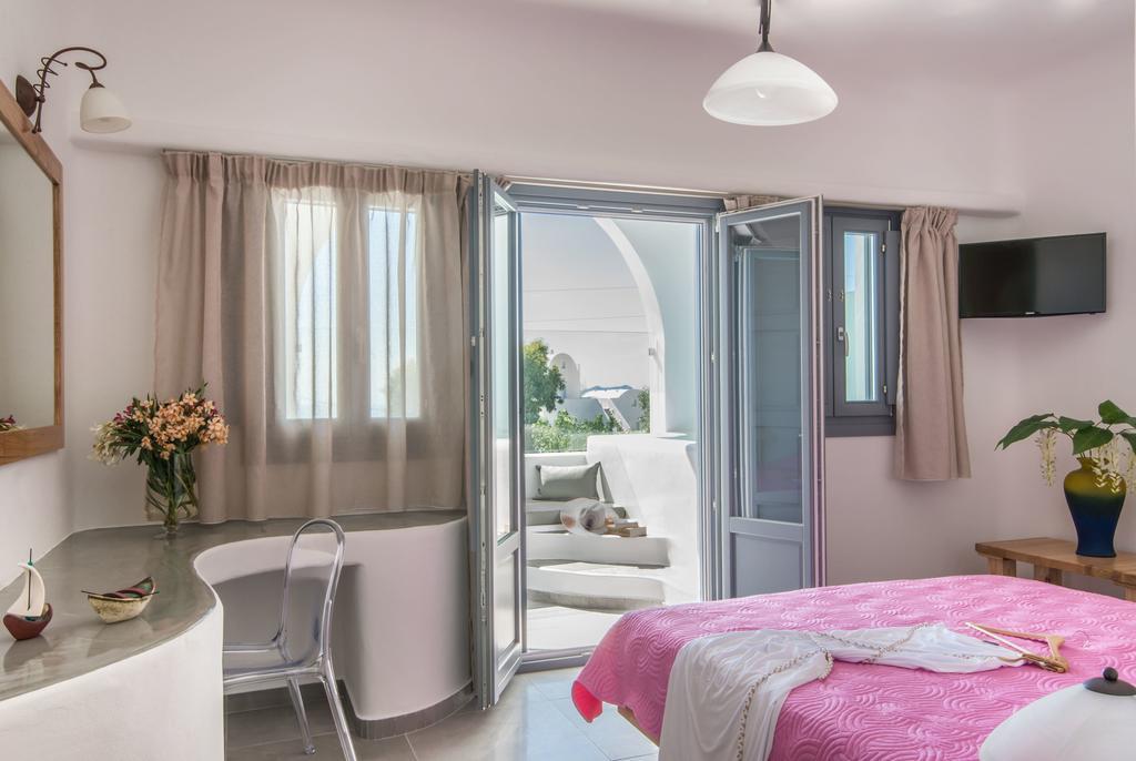 מגלוחורי Aspronisi Luxury Villa With Caldera View חדר תמונה