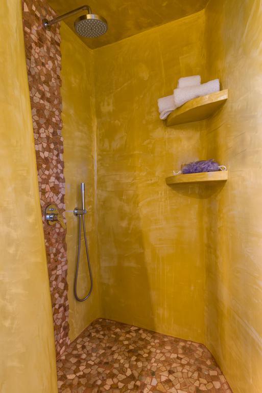 מגלוחורי Aspronisi Luxury Villa With Caldera View חדר תמונה
