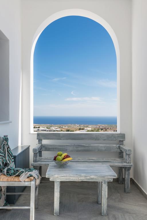 מגלוחורי Aspronisi Luxury Villa With Caldera View חדר תמונה